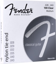 Fender 100 Tie End - Classique Nylon Medium 28-43