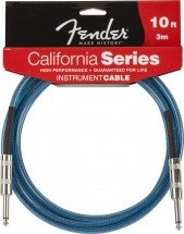 Fender California Series Instrument Cable 3m Bleu