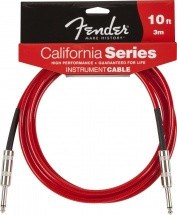 Fender California Series Instrument Cable 3m Rouge