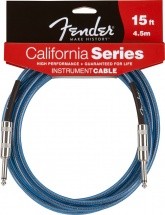 Fender California Serie Cable Pour Instrument 4m50 Bleu