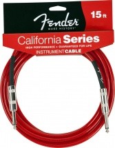 Fender California Serie Cable Pour Instrument 6m Rouge