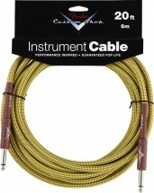 Fender Custom Shop Cable Pour Instrument 6m Tweed