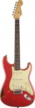 Fender Custom Shop 1963 Michael Landau - Fiesta Red Over 3 Tone Sunburst