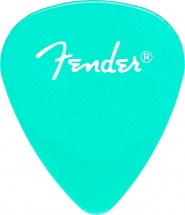 Fender Pack De 12 Mediators California Clear Thin Fin Surf Green