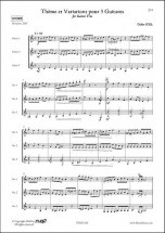 Coll D. - Theme Et Variations - Trio De Guitares