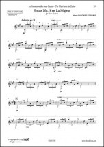 Carcassi - Etude No 3 En La Majeur - Guitare Solo