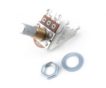 Fender 250k Audio Taper Snap-in Potentiometer, Solid Shaft