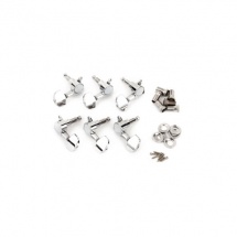 Fender Gdo / Gdp / T Bucket Acoustic Tuning Machines, Chrome (jeu De 6 Cordes)