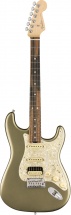 Fender American Elite Stratocaster Hss Shawbucker Satin Jade Pearl Metallic
