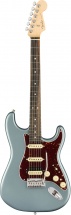 Fender American Elite Stratocaster Hss Shawbucker Satin Ice Blue Metallic