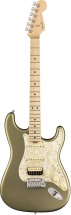 Fender American Elite Stratocaster Hss Shawbucker Mn Satin Jade Pearl Metallic