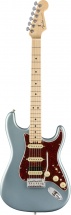 Fender American Elite Stratocaster Hss Shawbucker Mn Satin Ice Blue Metallic