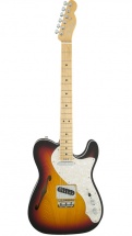 Fender American Elite Telecaster Thinline Mn 3 Color Sunburst + Etui