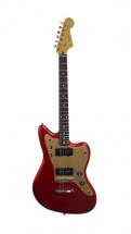 Squier By Fender Deluxe Jazzmaster Rw Candy Apple Red