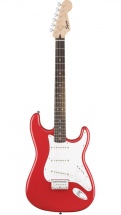 Squier By Fender Stratocaster Sss Fiesta Red Bullet Hardtail