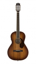 Fender Pm-2e Parlor Limited Ovangkol Fingerboard Aged Cognac Burst W/case