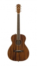 Fender Pm-te Travel Ovangkol Fingerboard All-mahogany W/case