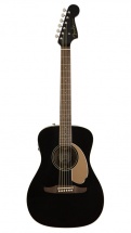 Fender Malibu Player Walnut Fingerboard Jetty Black