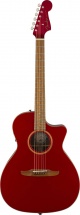 Fender Newporter Classic Pau Ferro Fingerboard Hot Rod Red Metallic W/bag