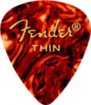 Fender Médiators Premium Forme Standard, Thin, Motif écaille, Par 12