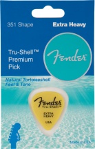 Fender Médiator Tru-motif écaille 351 Shape, Extra Heavy, Each