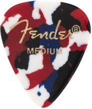 Fender Médiators Premium Forme Standard, Medium, Confetti, Par 12
