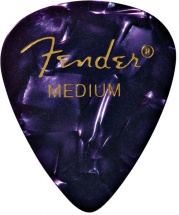 Fender Médiators Premium Forme Standard, Medium, Purple Moto, Par 12