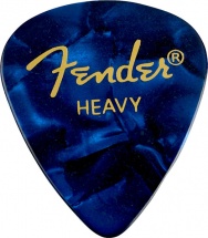 Fender Médiators Premium Forme Standard, Heavy, Blue Moto, Par 12