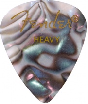 Fender Médiators Premium Forme Standard, Heavy, Abalone, Par 12