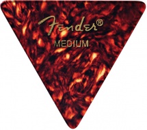 Fender Médiators Forme Triangle, Motif écaille, Medium, Par 12