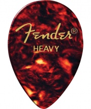 Fender Médiators Forme Goute, Motif écaille, Heavy, Par 12