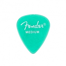 Fender Médiators California Clear, Medium, Surf Green, Par 12