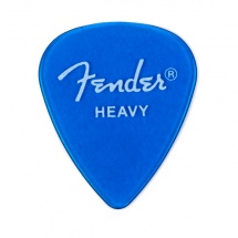 Fender Médiators California Clear, Heavy, Lake Placid Blue, Par 12