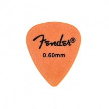 Fender Pack De 12 Mediators Rock-on! Touring Forme 351 0.60 Mm Orange