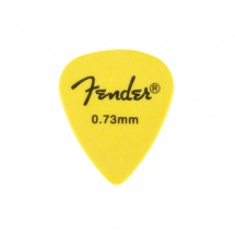 Fender Pack De 12 Mediators Rock-on! Touring Forme 351 0.73 Mm Yellow