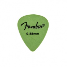 Fender Pack De 12 Mediators Rock-on! Touring Forme 351 0.88 Mm Surf Green