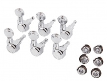Fender Mecaniques A Blocage, Chrome Bouton Vintage