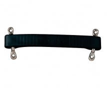 Fender Pure Vintage Dog Bone Amplifier Handle, Molded Black, 2-screw Mount