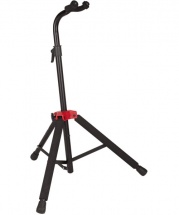Fender Fender Deluxe Hanging Guitar Stand, Black/red