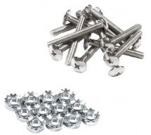 Fender Pure Vintage Chassis Mounting Screws/nuts, Tweed Era Amps, Dozen