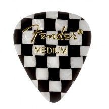 Fender Médiators Premium Forme Standard, Medium, Checker, Par 12