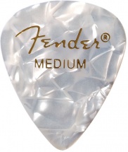 Fender Pack De 12 Mediators 351 Shape Premium Picks 12 Pack White Moto Medium