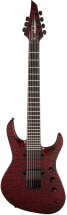 Jackson Usa Chris Broderick Soloist Ht 7 Transparent Red + Etui