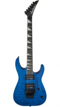 Jackson Guitars Js Series Dinky Arch Top Js32q Rw Transparent Blue
