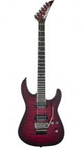 Jackson Guitars Pro Series Soloist Sl2q Transparent Magenta Burst