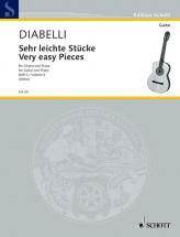Diabelli Anton - Very Easy Pieces Vol. 3 - Guitar And Piano