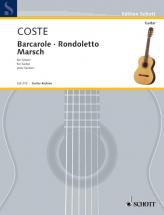 Coste Napoleon - Barcarole - Rondoletto - Marsch - Guitar