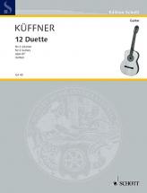 Kffner Joseph - 12 Duets Op. 87 - 2 Guitars