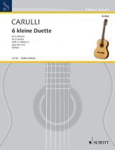 Carulli Fernando - 6 Little Duets Op.34 Vol.2 - 2 Guitars