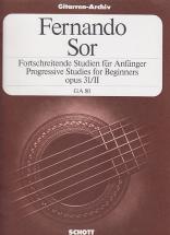 Sor Fernando - 24 Progressive Studies For Beginners Op.31/ii